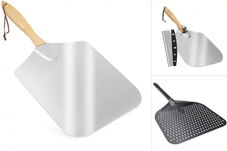Detailed view of Best 14Inch 16Inch Pizza Paddles For Any Pie Size