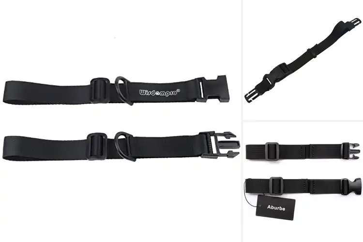Detailed view of Best Adjustable Sternum Straps