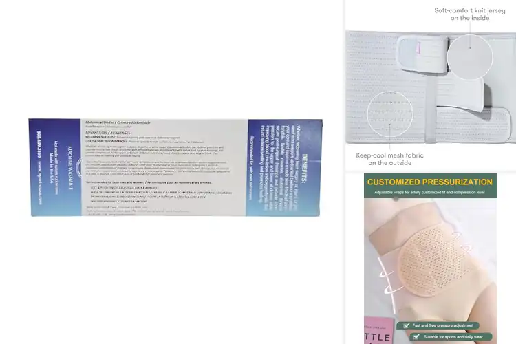 Detailed view of Best Breathable Lightweight Belly Binder