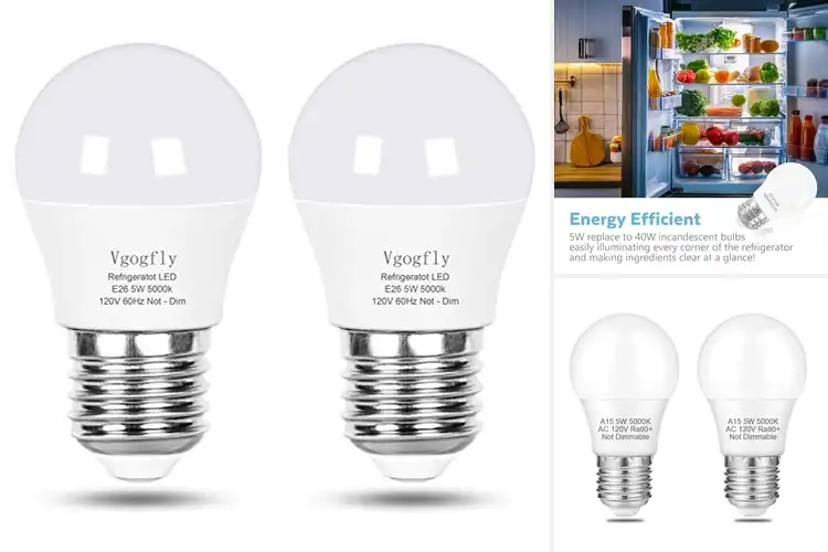 Detailed view of Best Brightness Bulbs For Refrigerator Lighting