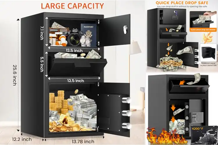Detailed view of Best Business Depository Safes