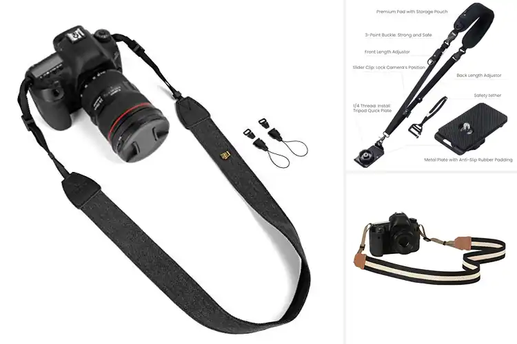Detailed view of Best Camera Carrying Straps: Top Picks for Comfort & Style
