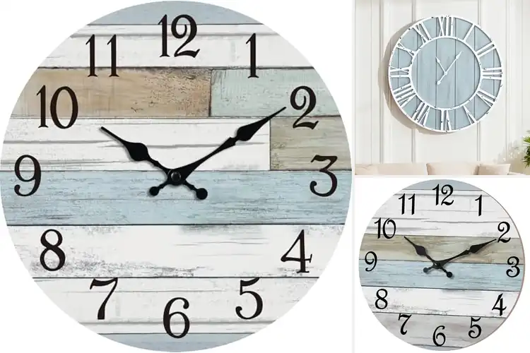 Detailed view of Best Coastal Themed Clock For Living Room