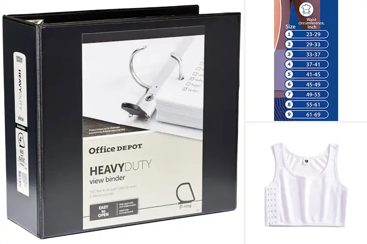 Detailed view of Best Comfortable Binders