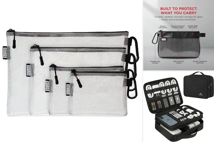 Detailed view of Best Compact Camera Travel Organizers