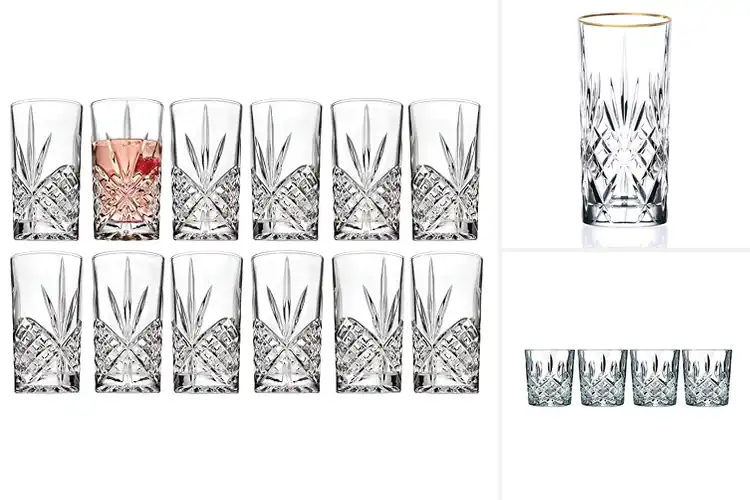 Detailed view of Best Crystal Glass Sets: Elevate Your Drinking Experience