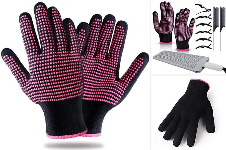 Detailed view of Best Curling Iron Gloves