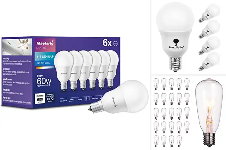 Detailed view of Best E17 Base Light Bulbs: Brighten Your Space with Ease