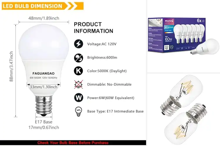 Detailed view of Best E17 Bulbs: Top 10 Energy-Saving Picks for Your Home