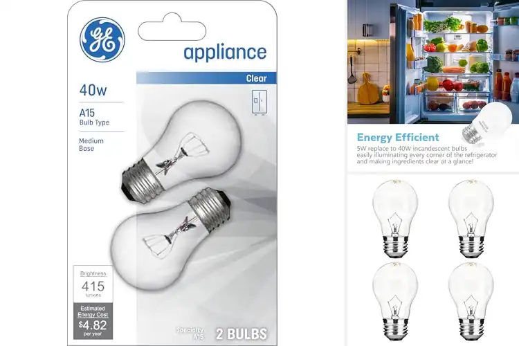 Detailed view of Best Easy Install Bulbs For Appliance Fixtures