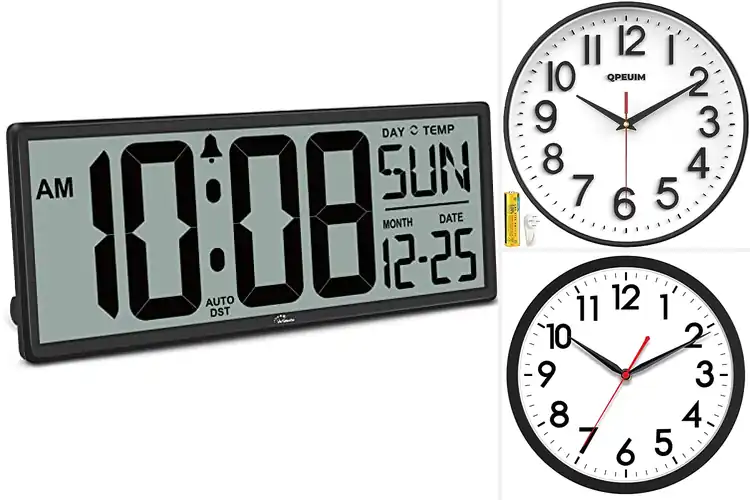 Detailed view of Best Easy Read Large Numeral Clock