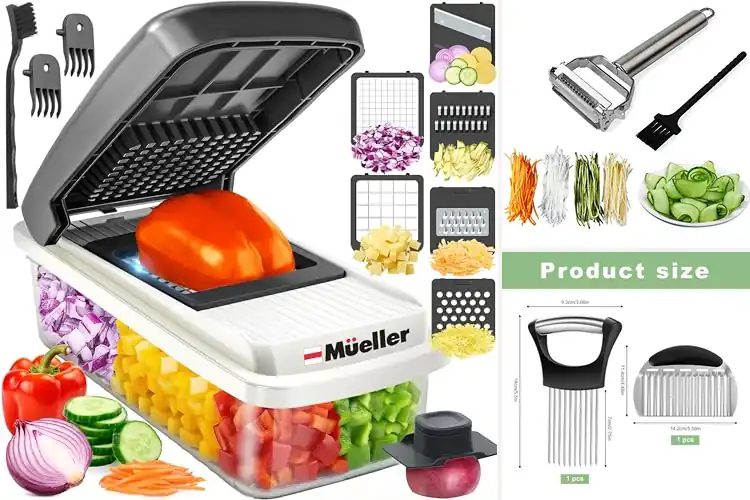 Detailed view of Best Ergonomic Vegetable Cutters