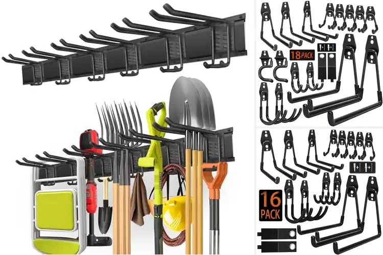 Detailed view of Best Garage Tool Hangers