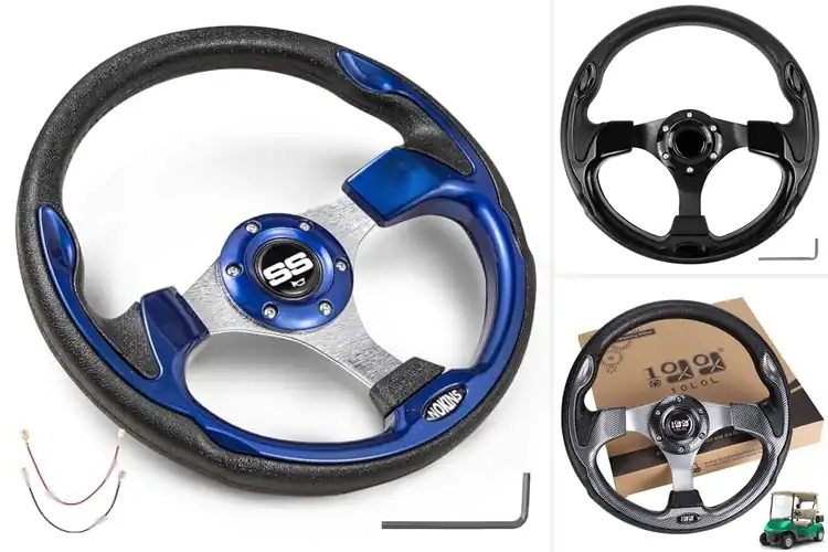 Detailed view of Best Golf Cart Steering Wheels