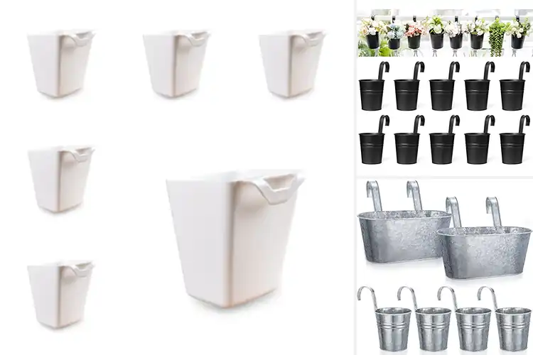 Detailed view of Best Hanging Buckets for Stylish and Organized Spaces