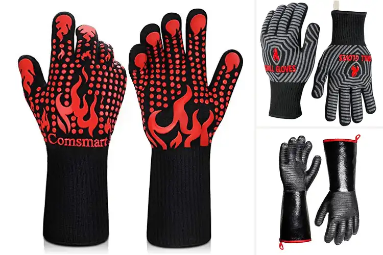 Detailed view of Best Heat Proof Gloves