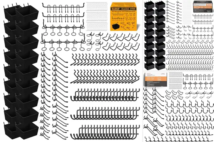 Detailed view of Best Heavy Duty Pegboard Accessories