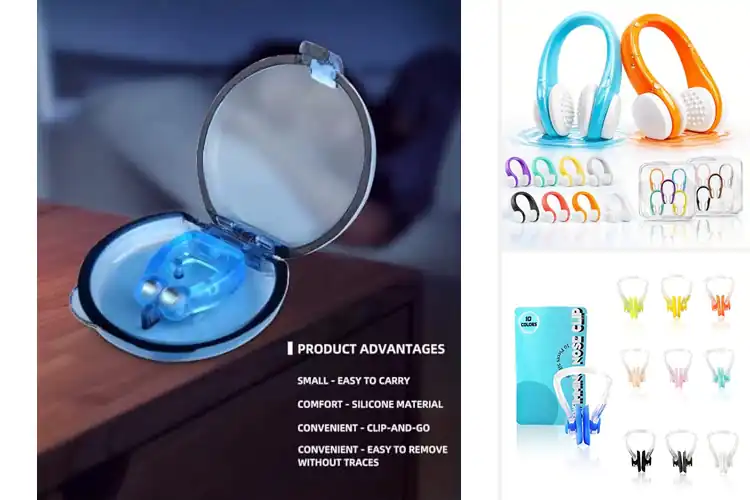 Detailed view of Best High-Quality Silicone Nose Clips