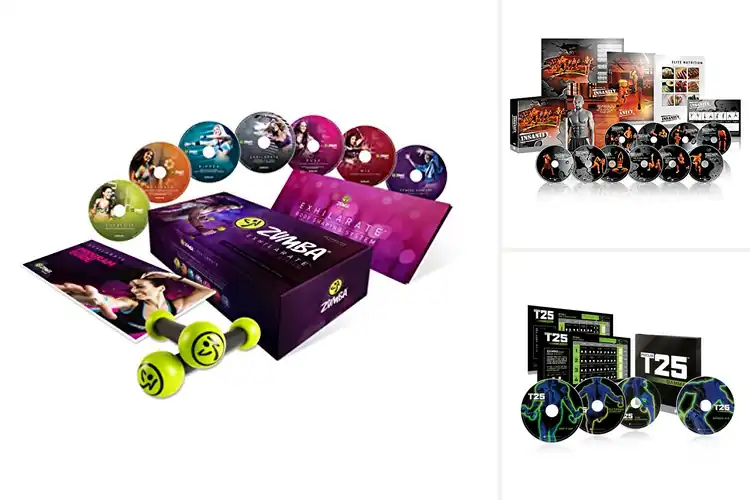 Detailed view of Best Home Gym DVD Set: 10 Top Workouts for Fun & Results