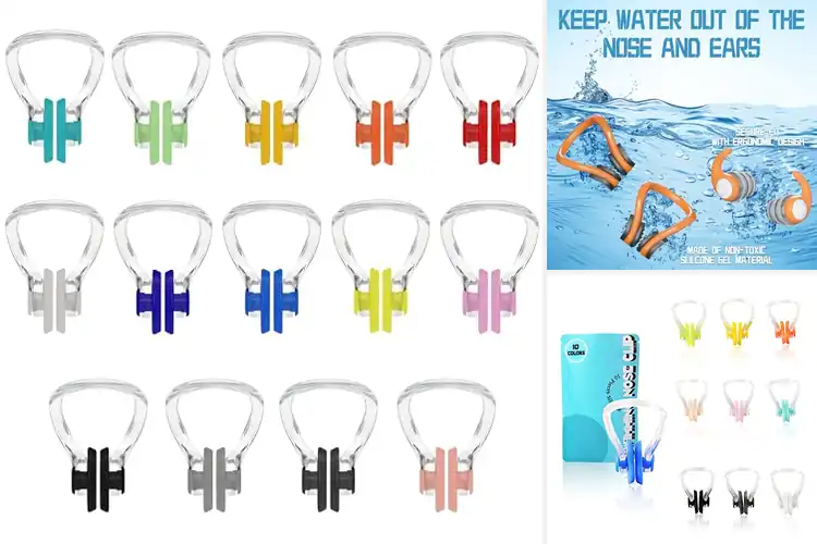 Detailed view of Best Kids Swimming Nose Plugs