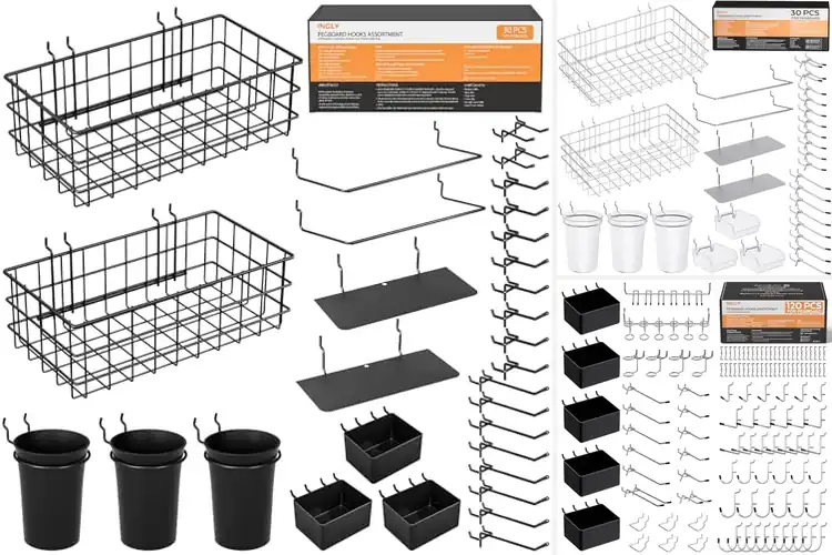 Detailed view of Best Kitchen Pegboard Accessories to Declutter Your Kitchen