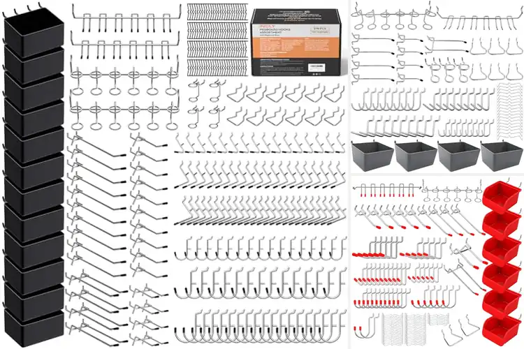 Detailed view of Best Kitchen Pegboard Hooks: Organize Your Space Efficiently