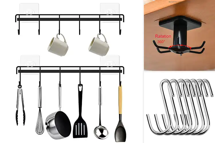 Detailed view of Best Kitchen Storage Hooks