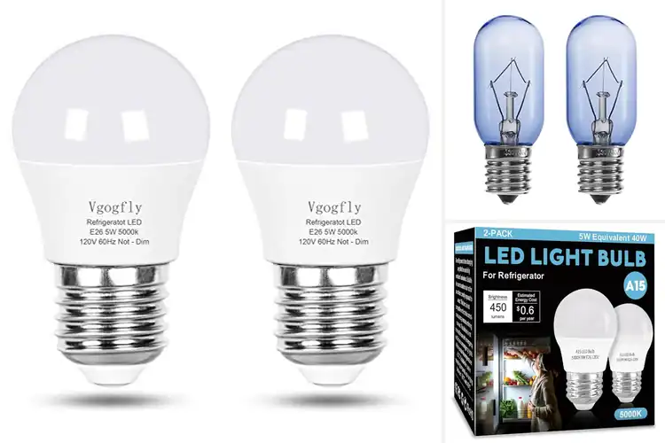 Detailed view of Best KitchenAid Refrigerator Bulbs