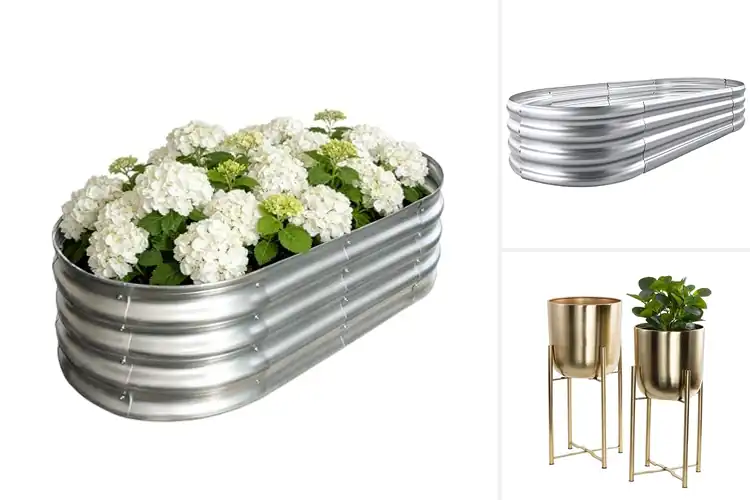 Detailed view of Best Metal Planters: Durable, Stylish Garden Upgrades