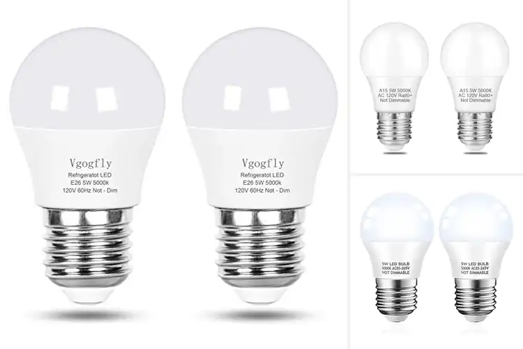 Detailed view of Best Non Flicker Refrigerator Bulbs