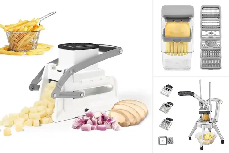 Detailed view of Best One-Pull Potato Cutter