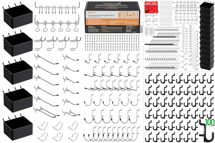 Detailed view of Best Pegboard Hooks: Organize Your Space Like a Pro