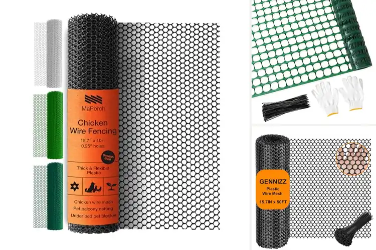 Detailed view of Best Plastic Wire Mesh Fences