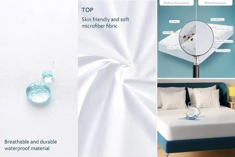 Detailed view of Best Polyester Mattress Covers