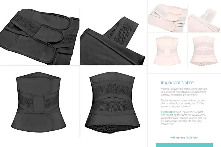 Detailed view of Best Post Op Recovery Girdles