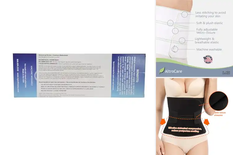 Detailed view of Best Post Surgery Recovery Abdominal Binder