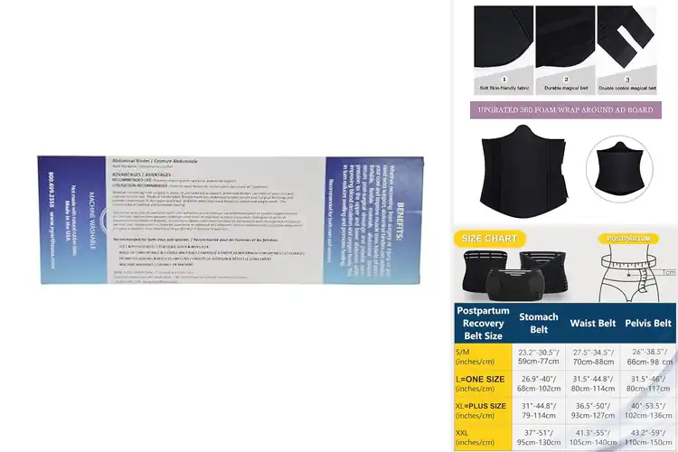Detailed view of Best Post Surgery Wraps: Top 10 for Faster Healing & Comfort