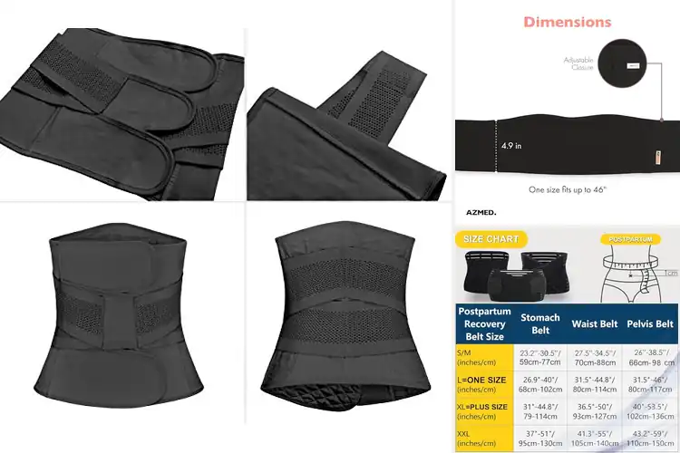 Detailed view of Best Postpartum Back Support Belts