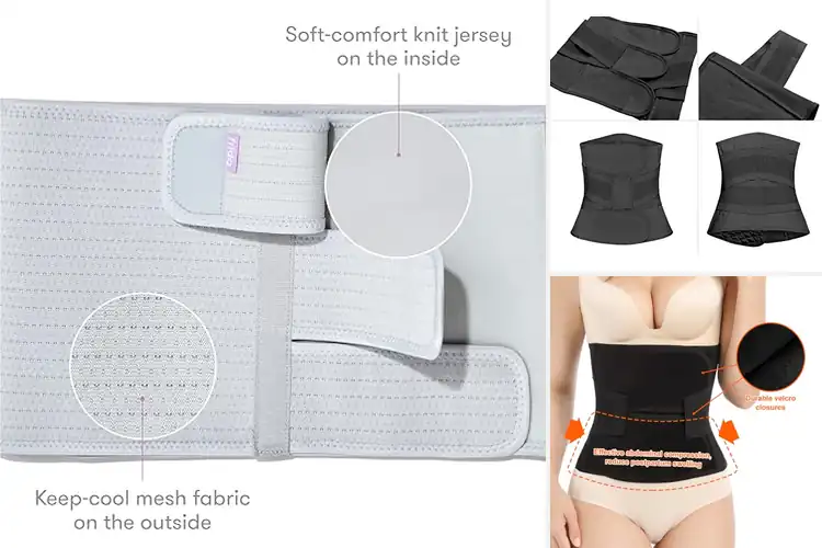 Detailed view of Best Postpartum Belly Band