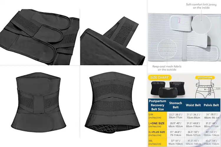 Detailed view of Best Postpartum Belly Bands
