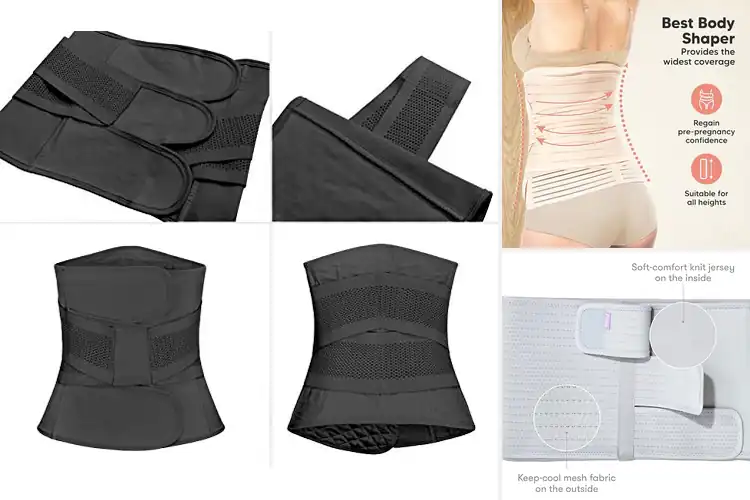 Detailed view of Best Postpartum Belly Shaping Wrap