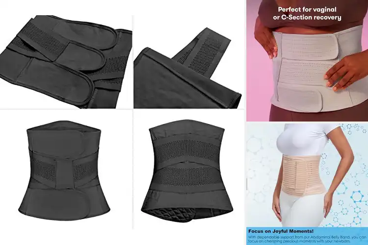 Detailed view of Best Postpartum Belly Wraps for Comfort & Faster Recovery