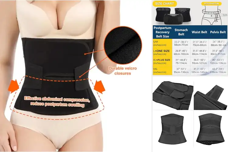 Detailed view of Best Postpartum Stomach Bands