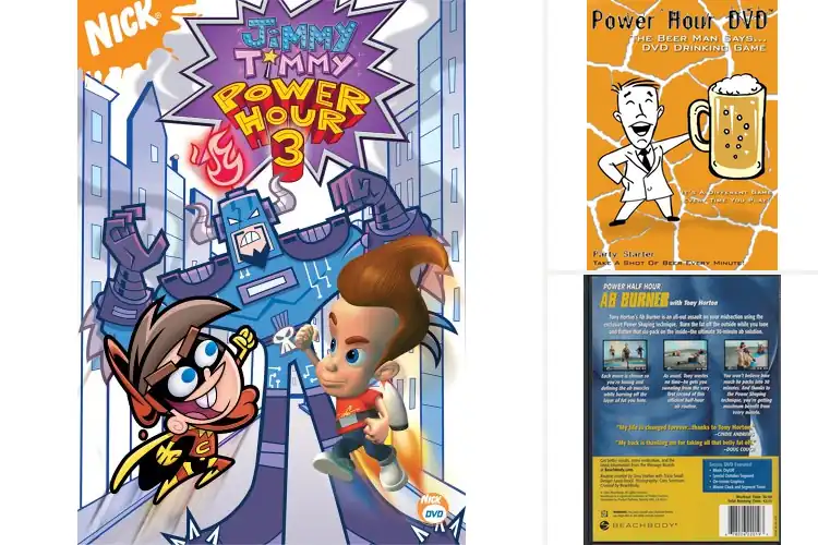 Detailed view of Best Power Hour DVDs: Energize Workouts & Gatherings