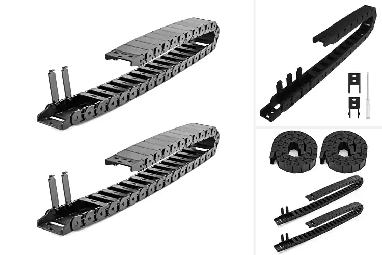 Detailed view of Best Semi Enclosed Drag Chains