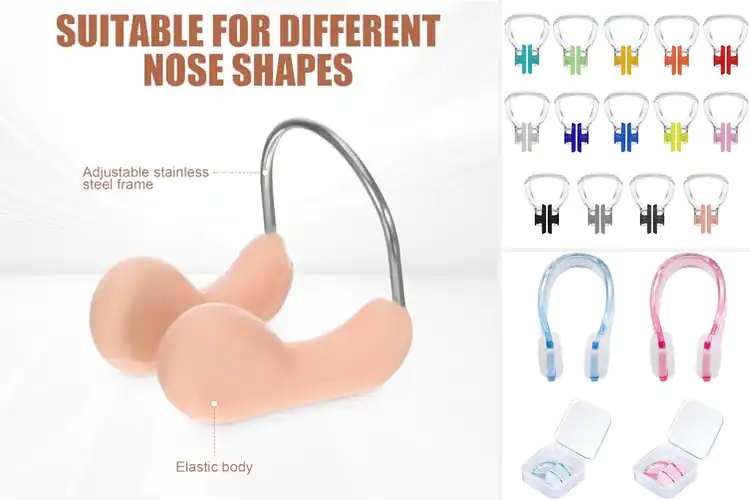 Detailed view of Best Silicone Nose Clips