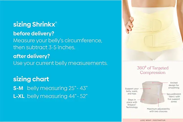 Detailed view of Best Size Small To Xl Adjustable Belly Wrap