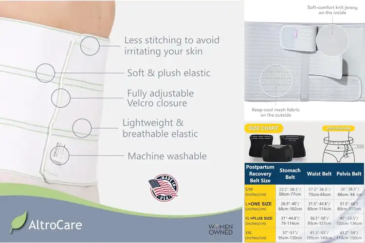 Detailed view of Best Surgical Recovery Belly Band