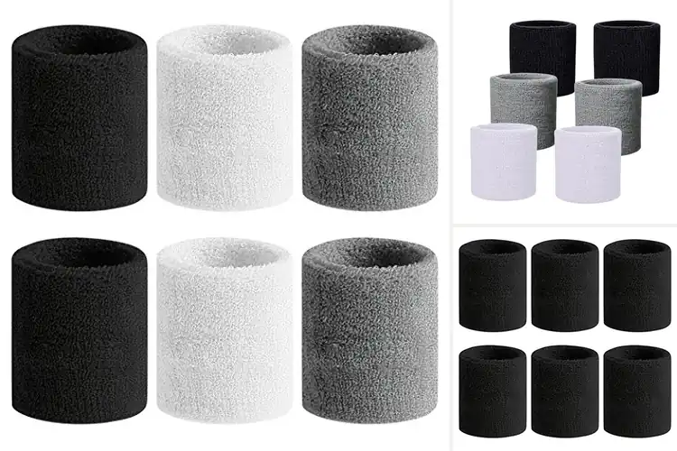 Detailed view of Best Sweat Wicking Wristbands