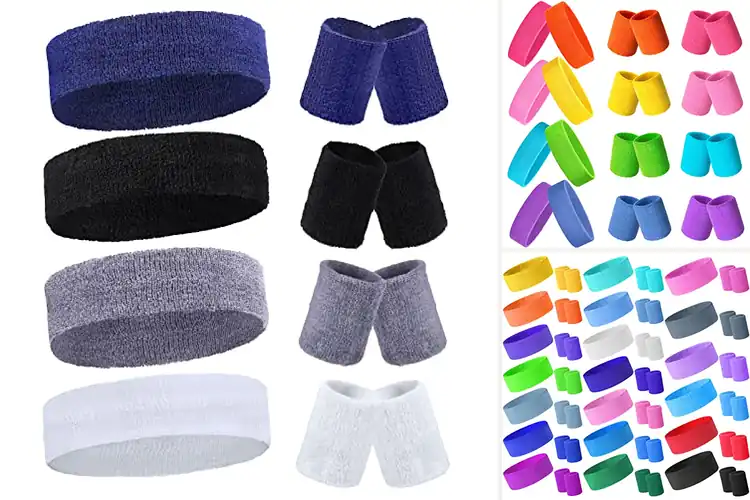 Detailed view of Best Sweatband Sets: Stay Dry, Stylish, and Confident